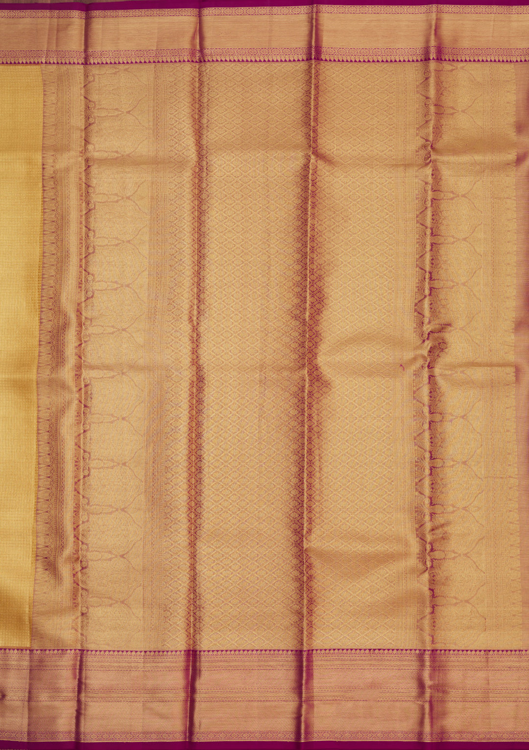Gold Zariwork Pure Silk Saree