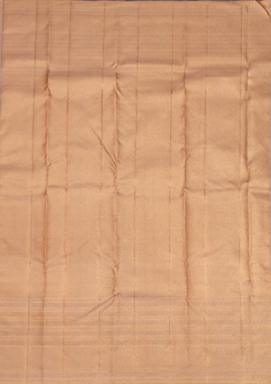 Gold Copper Zariwork Pure Silk Saree