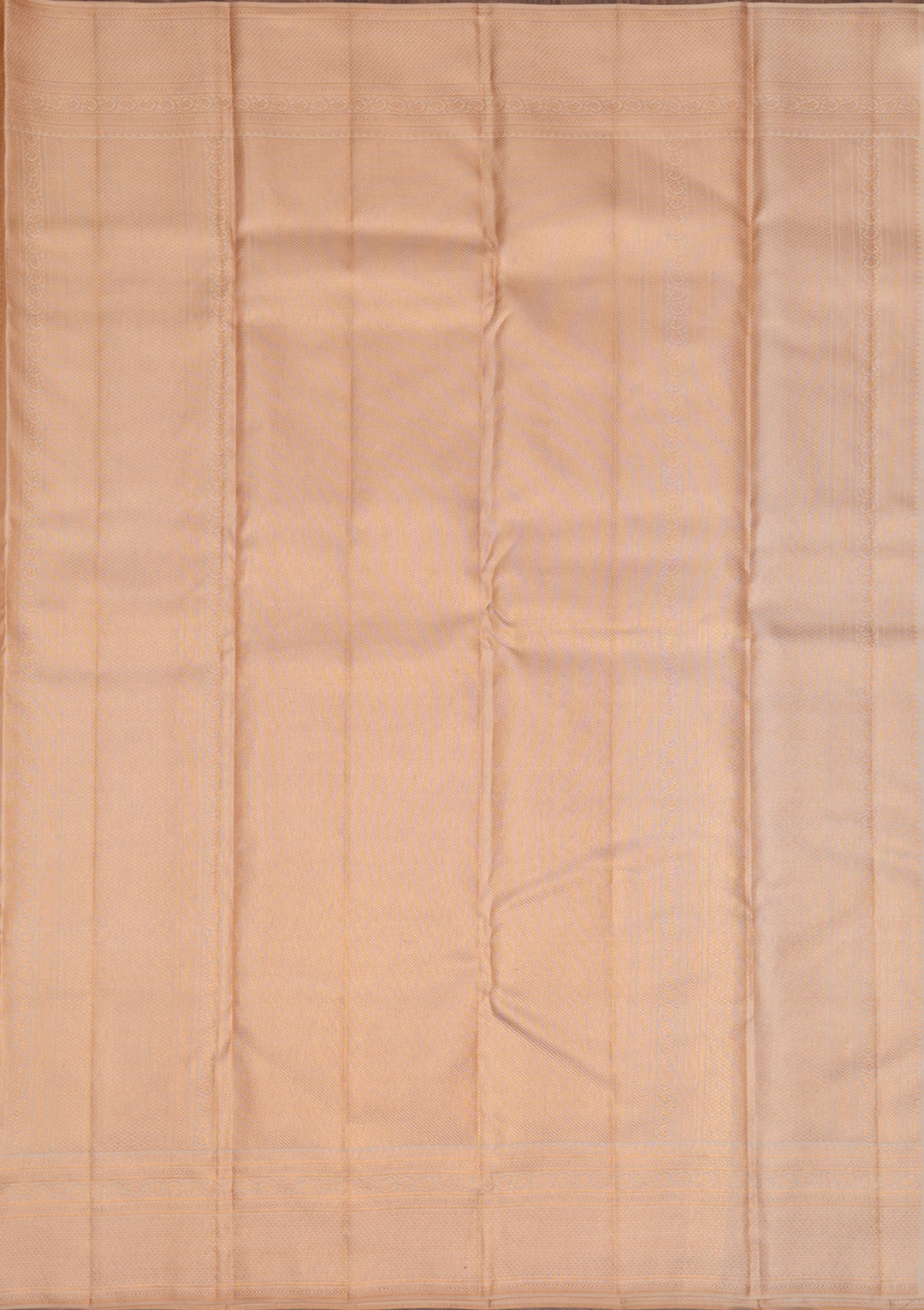 Gold Copper Zariwork Pure Silk Saree