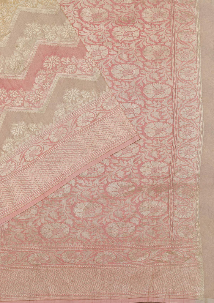 Gold Zariwork Pure Silk Saree