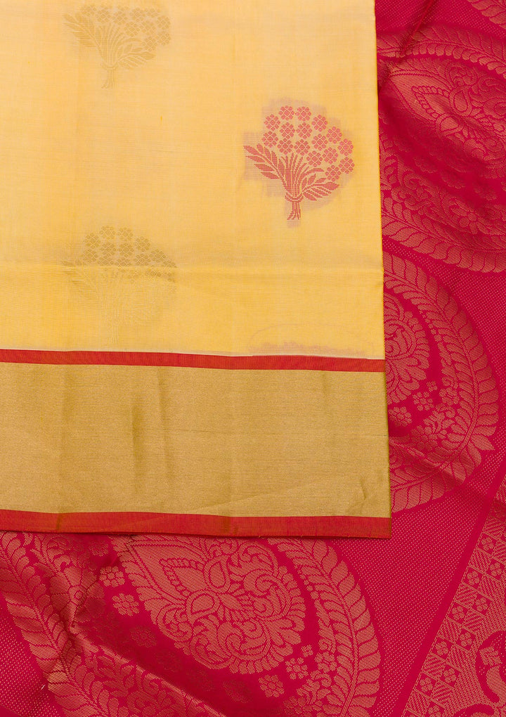 Gold Zariwork Pure Silk Saree