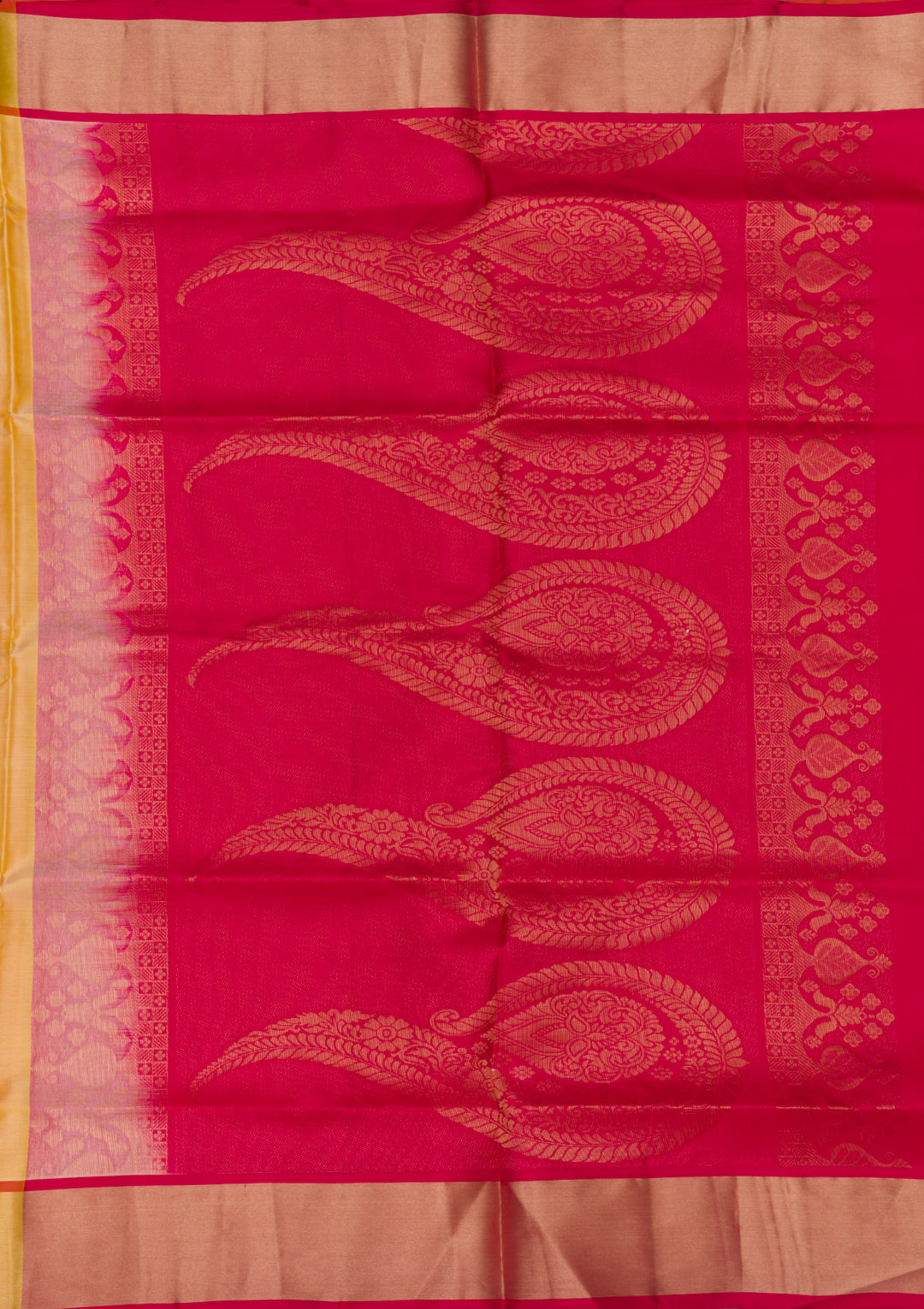 Gold Zariwork Pure Silk Saree
