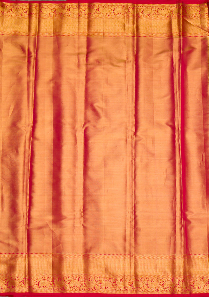 Gold Zariwork Pure Silk Saree