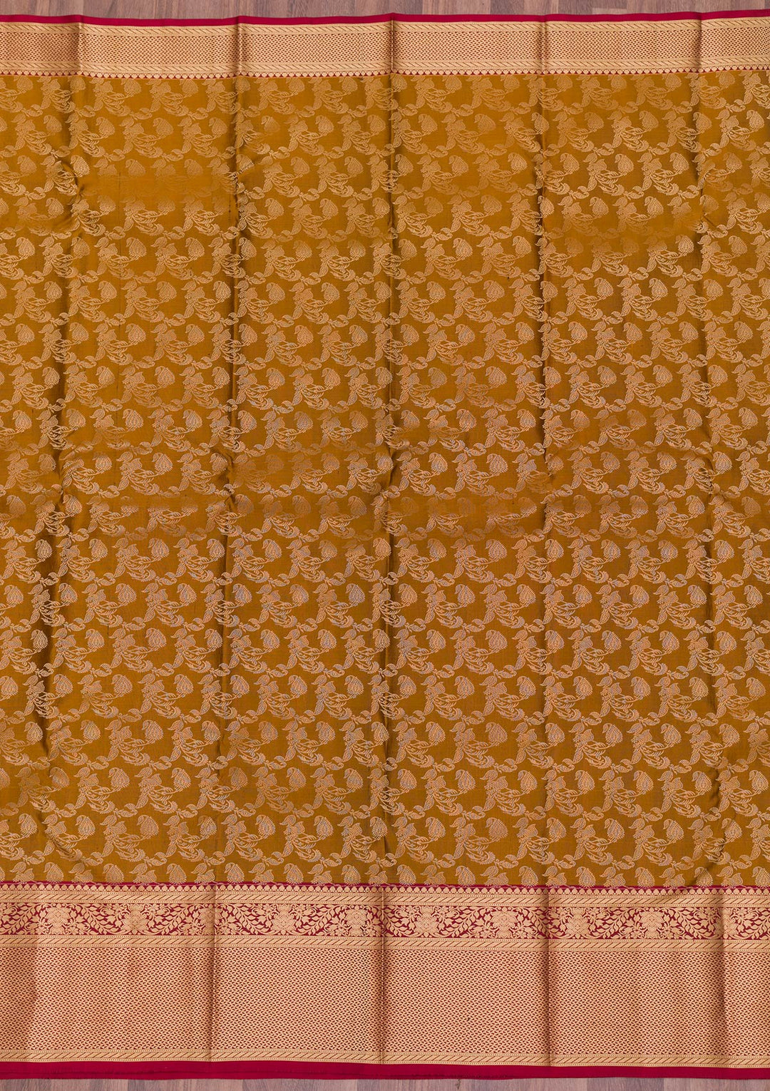 Gold Zariwork Pure Silk Saree