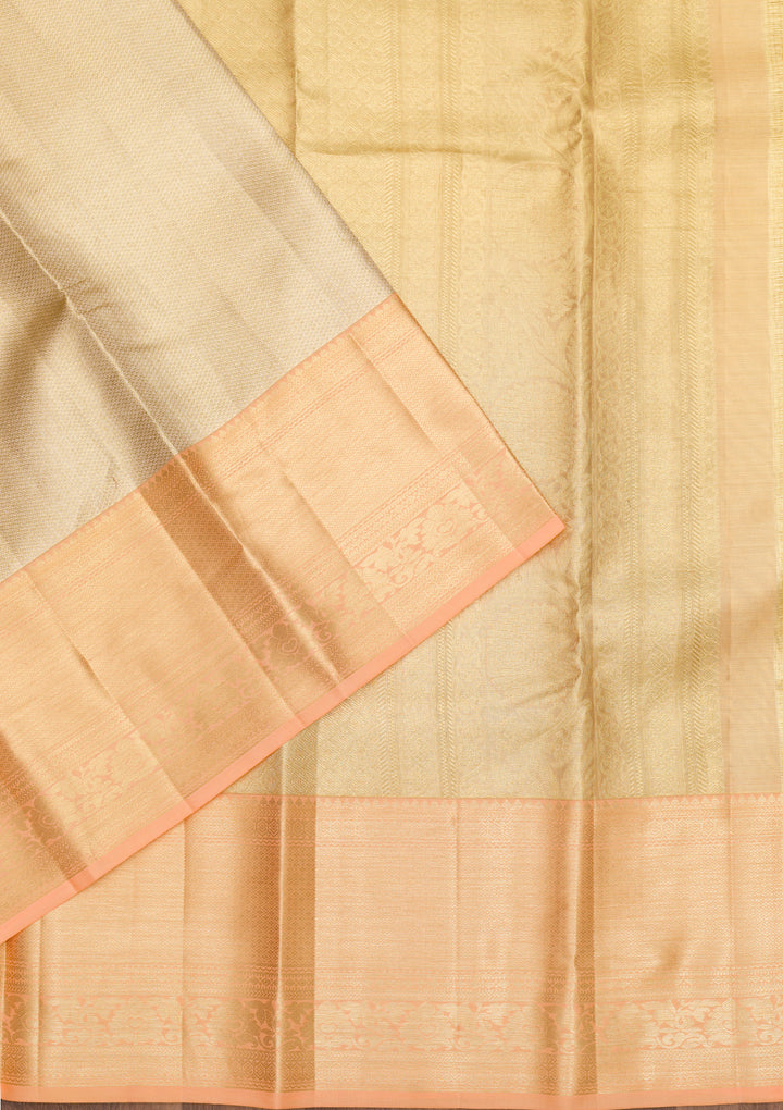 Gold Zariwork Pure Silk Saree