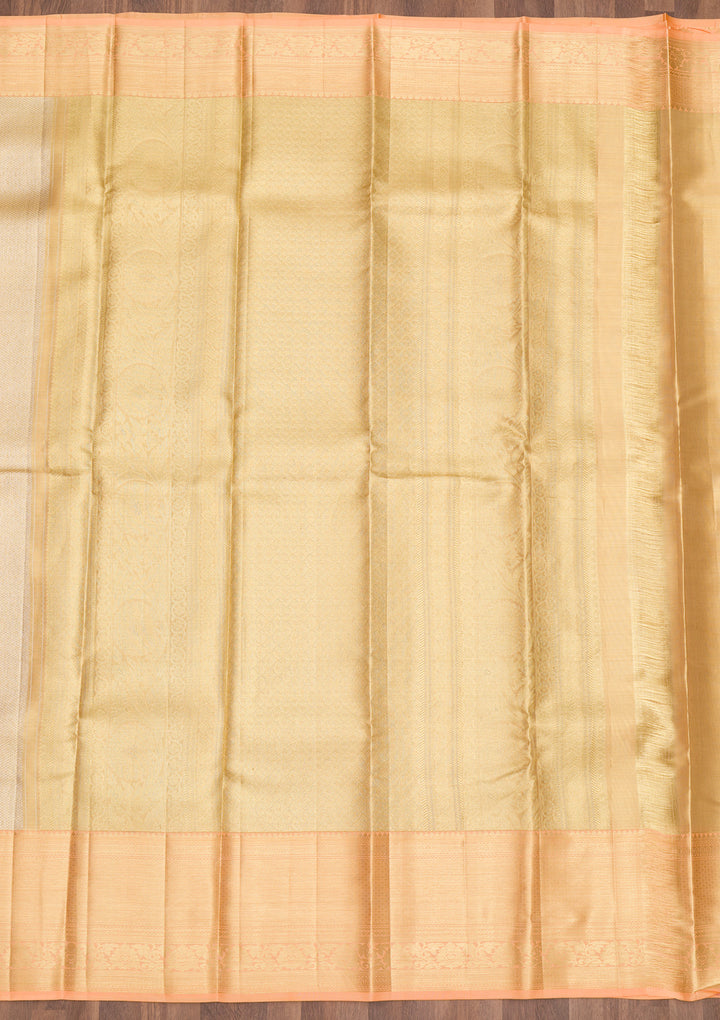 Gold Zariwork Pure Silk Saree