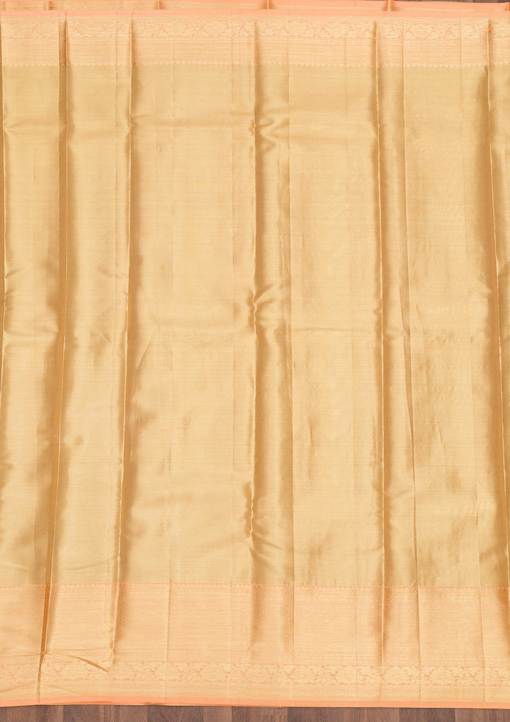 Gold Zariwork Pure Silk Saree