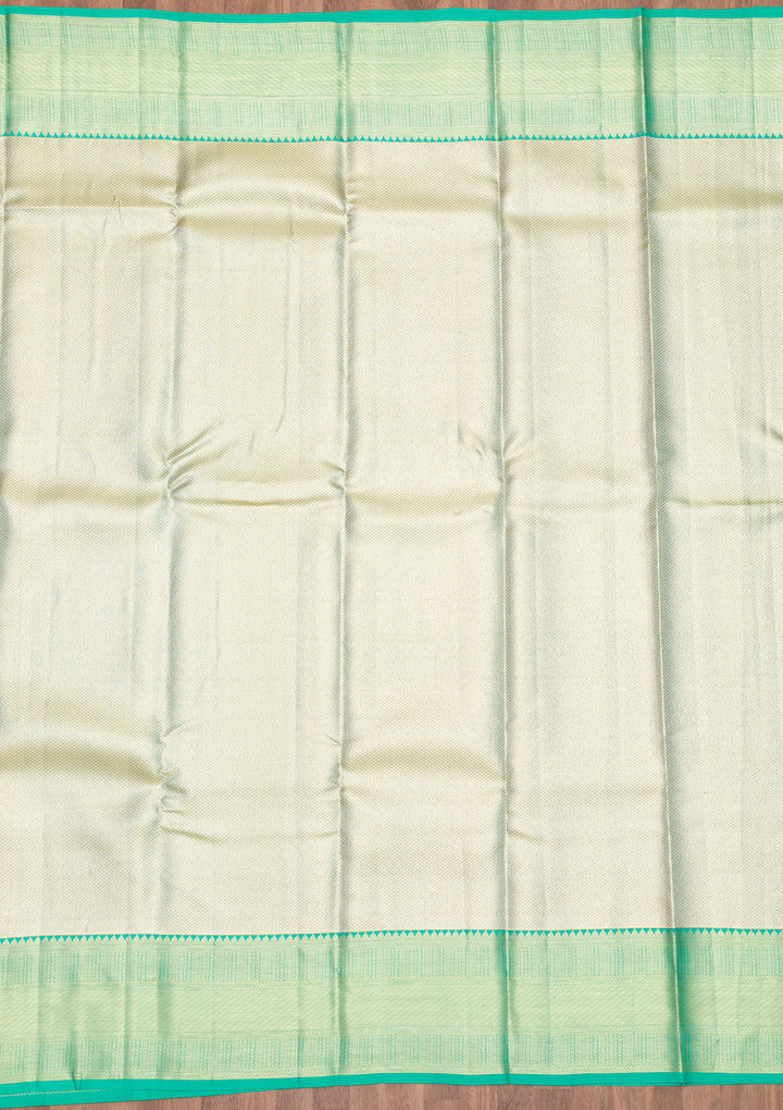 Gold Zariwork Kanjivaram Pure Silk Saree