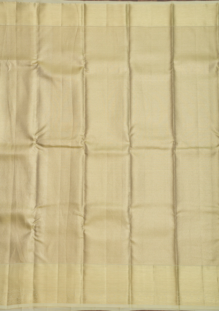 Gold Zariwork Banarasi Pure Silk Saree
