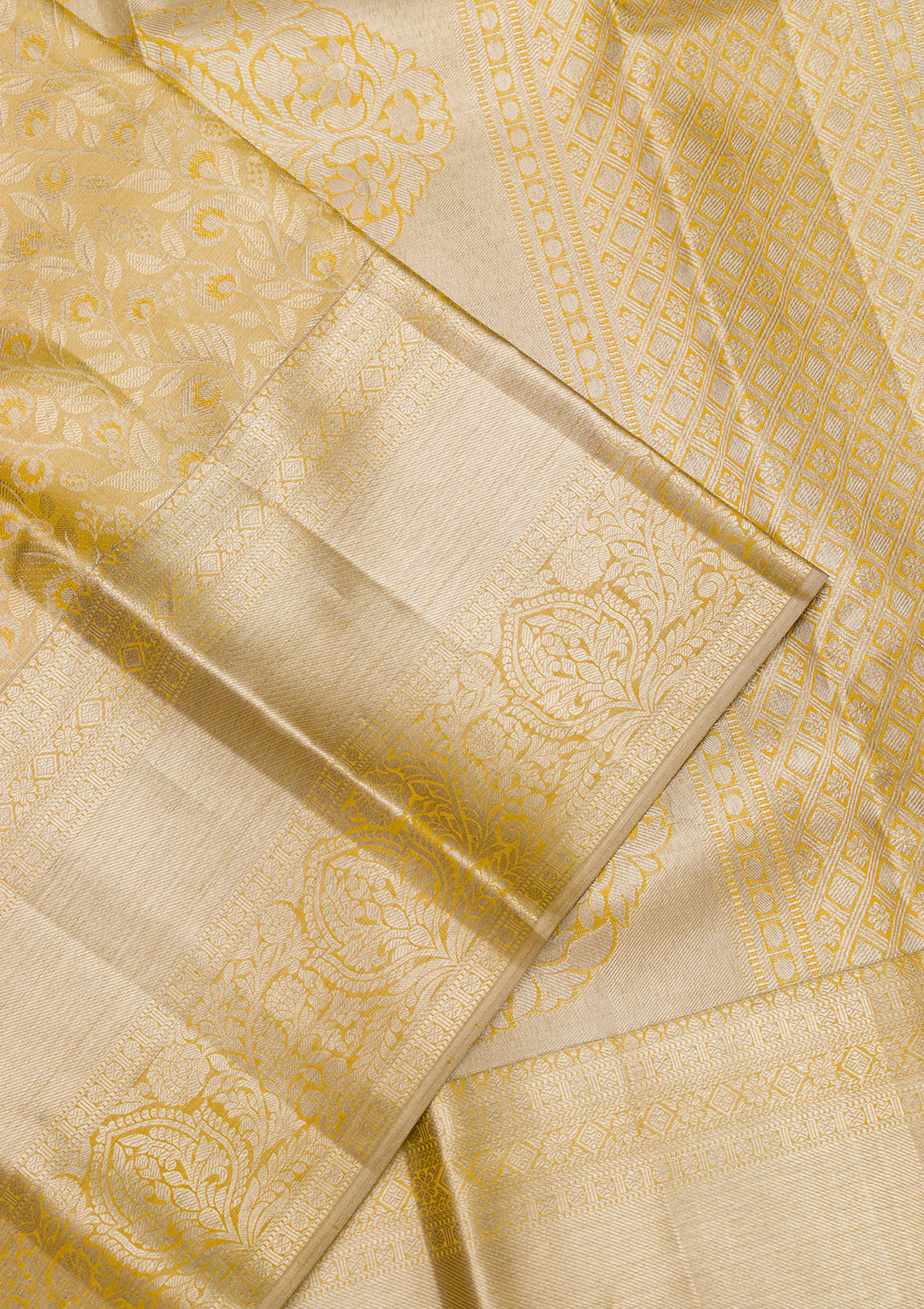 Gold Zariwork Pure Silk Saree