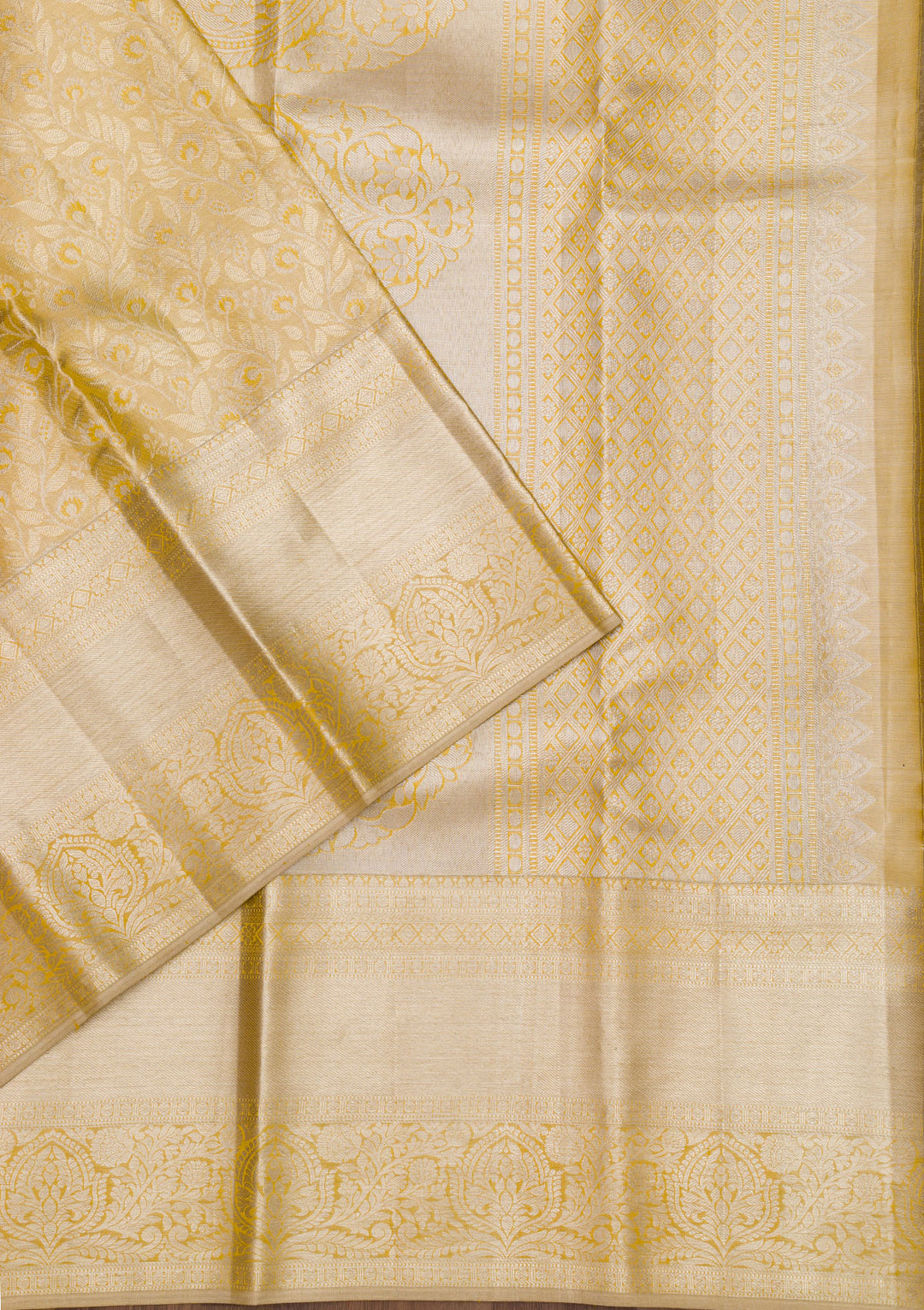 Gold Zariwork Pure Silk Saree