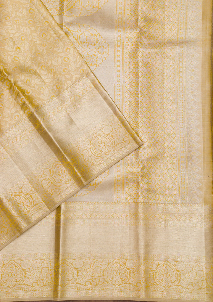 Gold Zariwork Pure Silk Saree