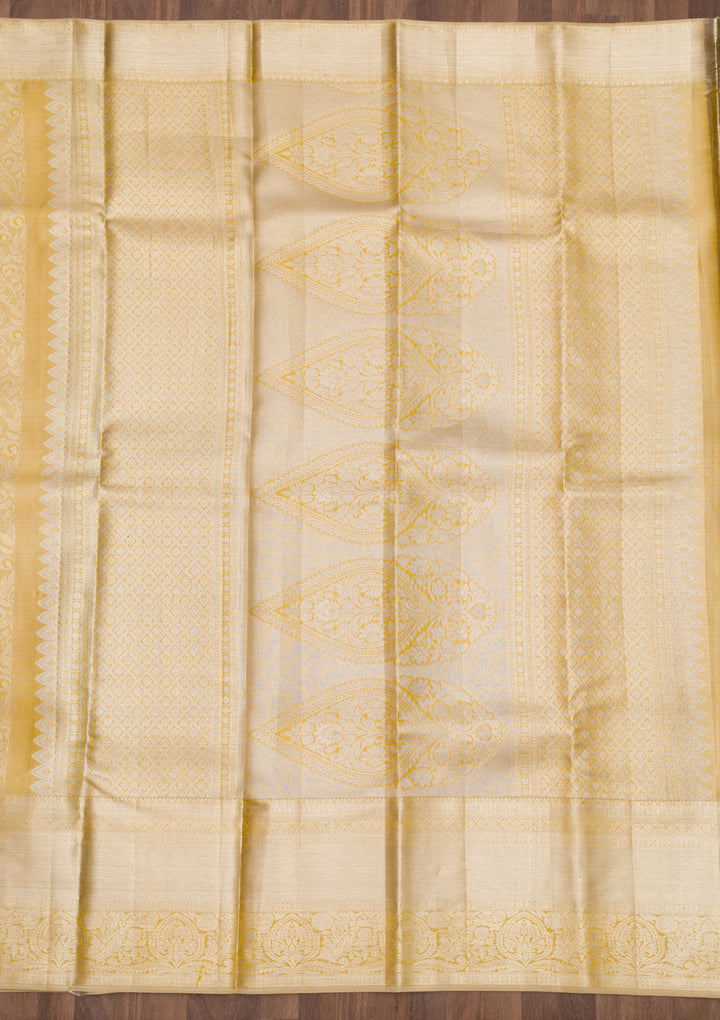 Gold Zariwork Pure Silk Saree