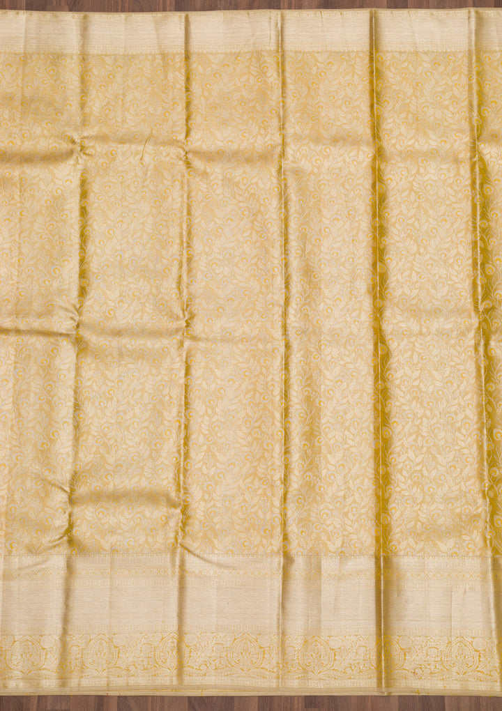 Gold Zariwork Pure Silk Saree