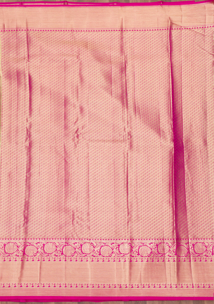 Gold Zariwork Pure Silk Saree