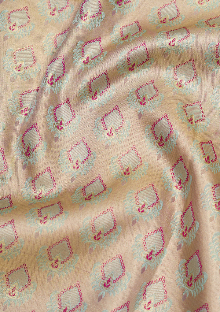 Gold Zariwork Pure Silk Saree