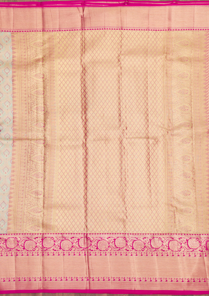 Gold Zariwork Pure Silk Saree