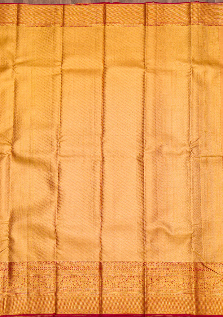 Gold Zariwork Pure Silk Saree