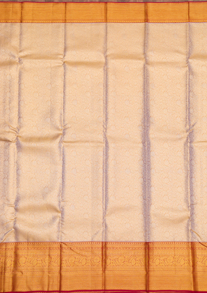 Gold Zariwork Pure Silk Saree