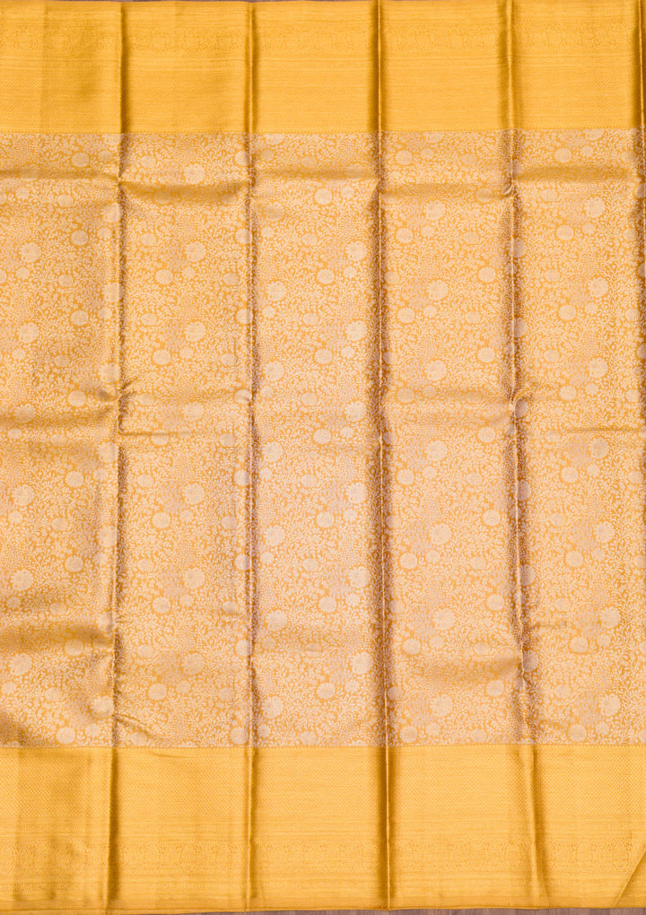 Gold Zariwork Pure Silk Saree