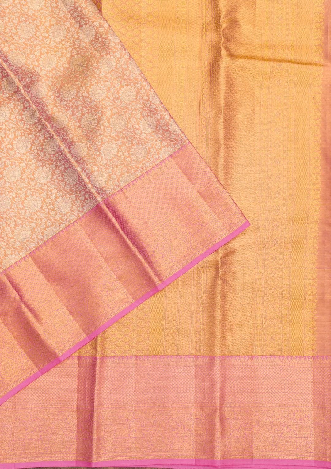 Gold Zariwork Pure Silk Saree