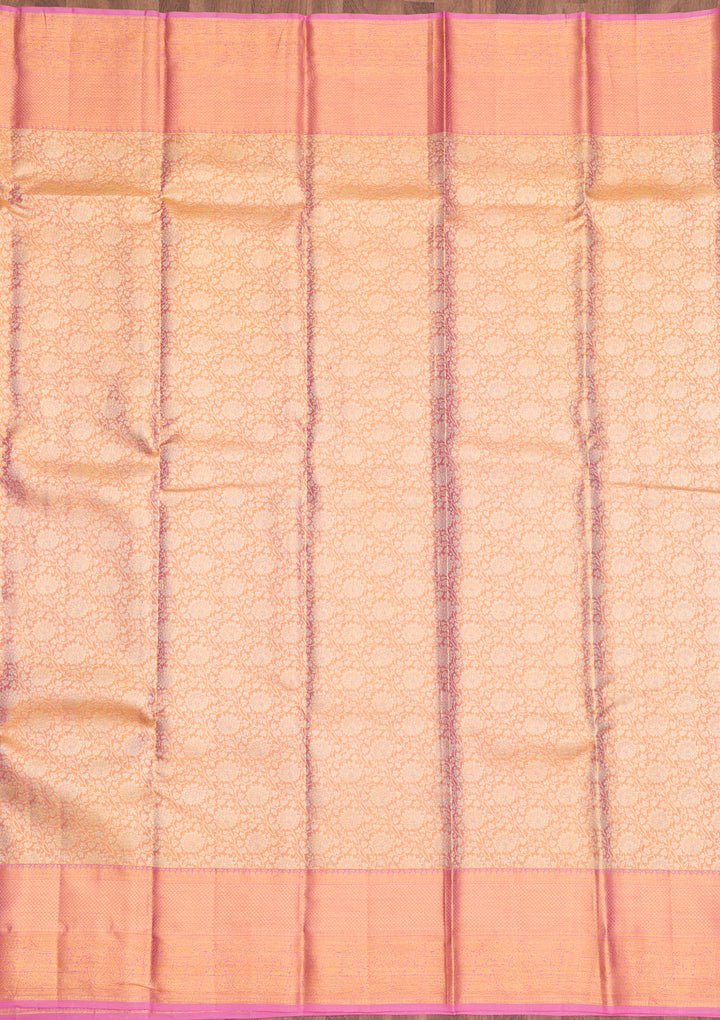 Gold Zariwork Pure Silk Saree