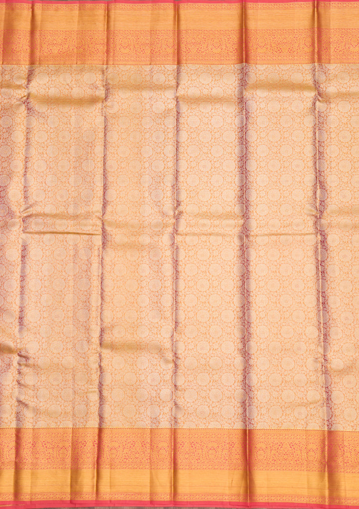 Gold Zariwork Pure Silk Saree