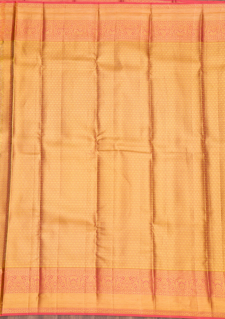 Gold Zariwork Pure Silk Saree