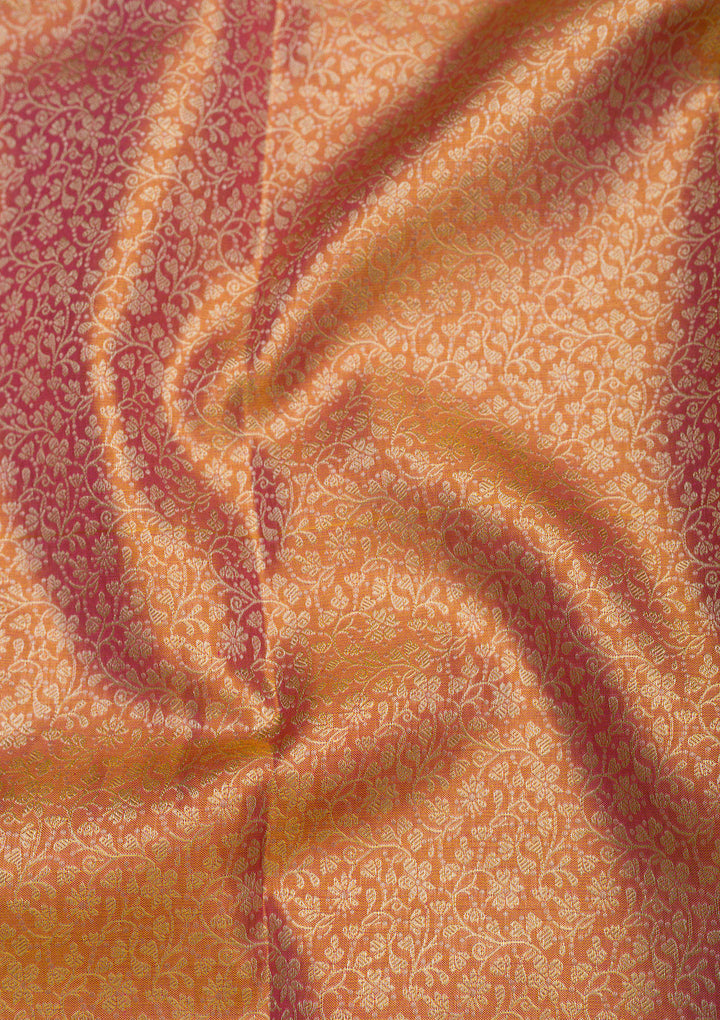 Gold Zariwork Pure Silk Saree