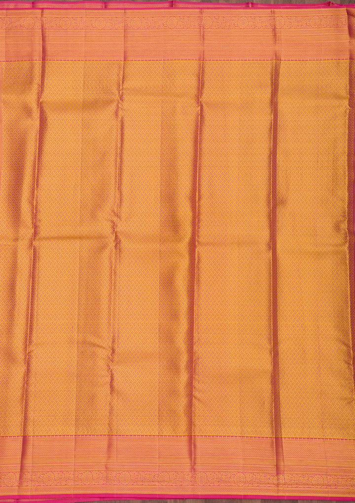 Gold Zariwork Pure Silk Saree