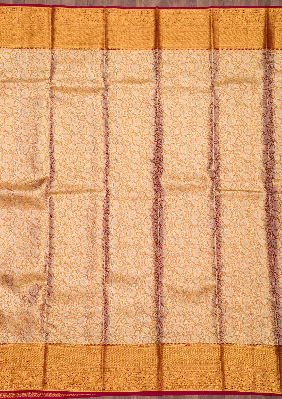 Gold Zariwork Pure Silk Saree