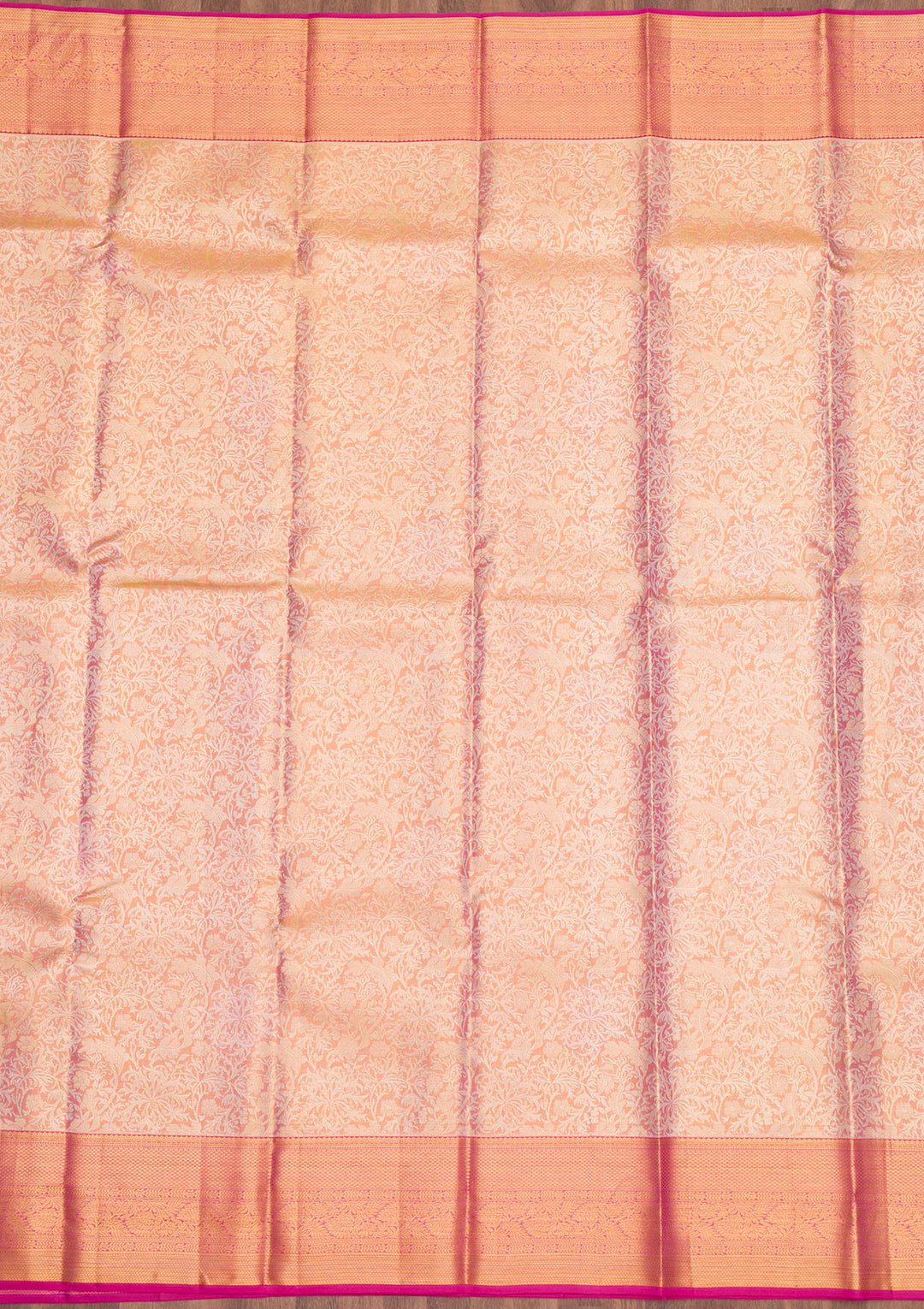 Gold Zariwork Pure Silk Saree