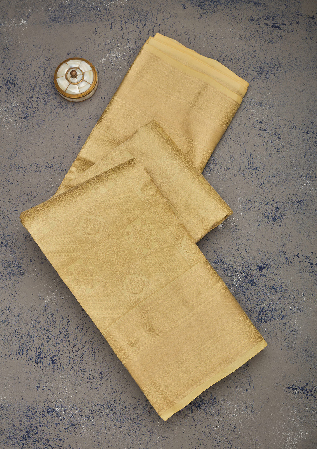 Gold Zariwork Pure Silk Saree