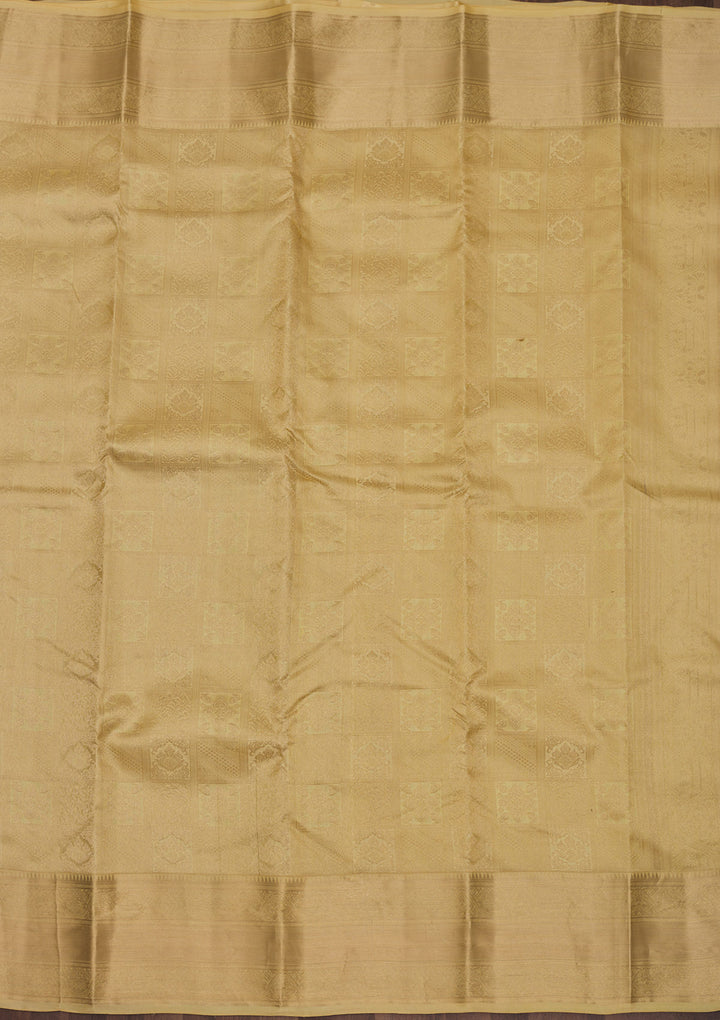 Gold Zariwork Pure Silk Saree