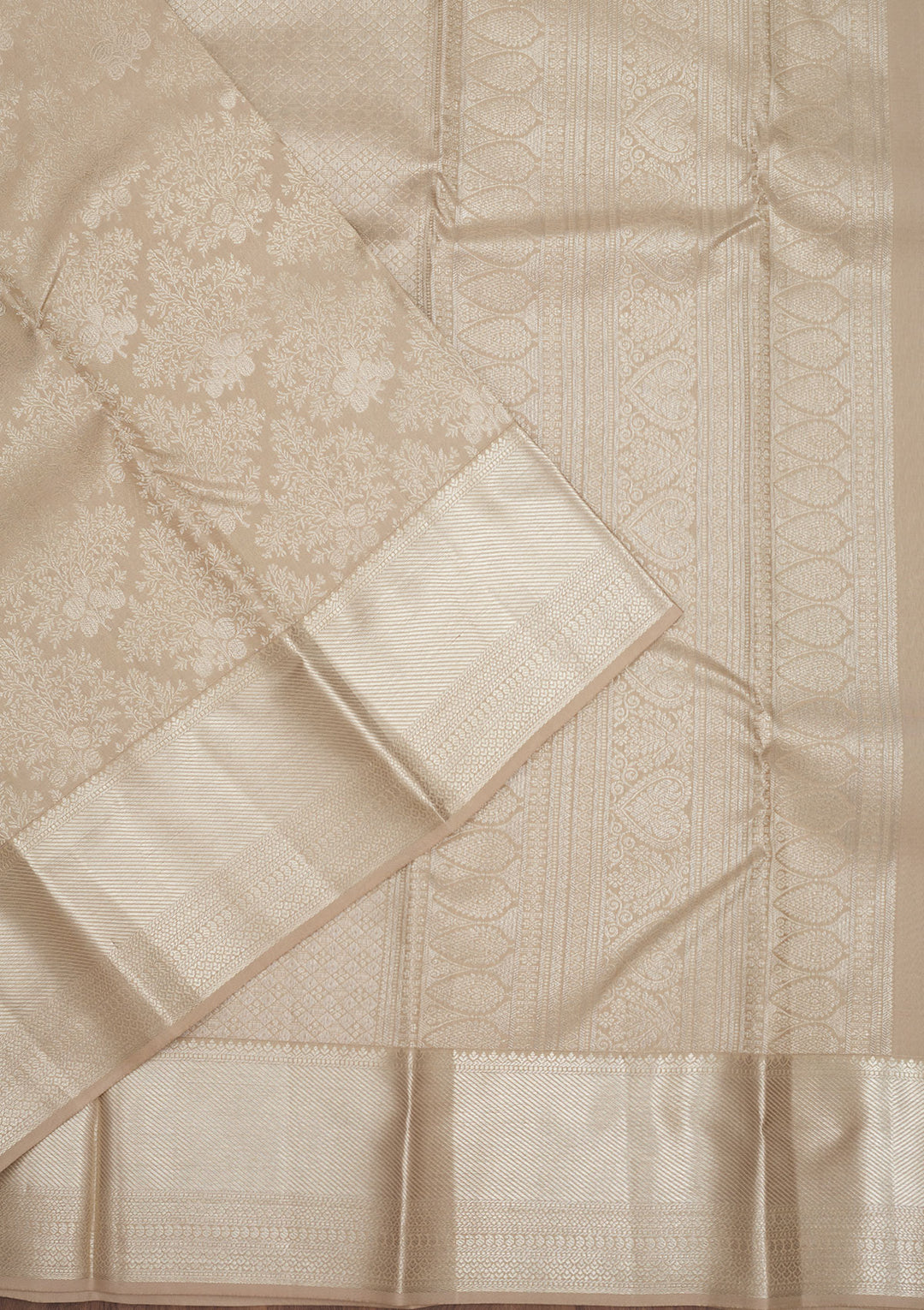Gold Zariwork Pure Silk Saree