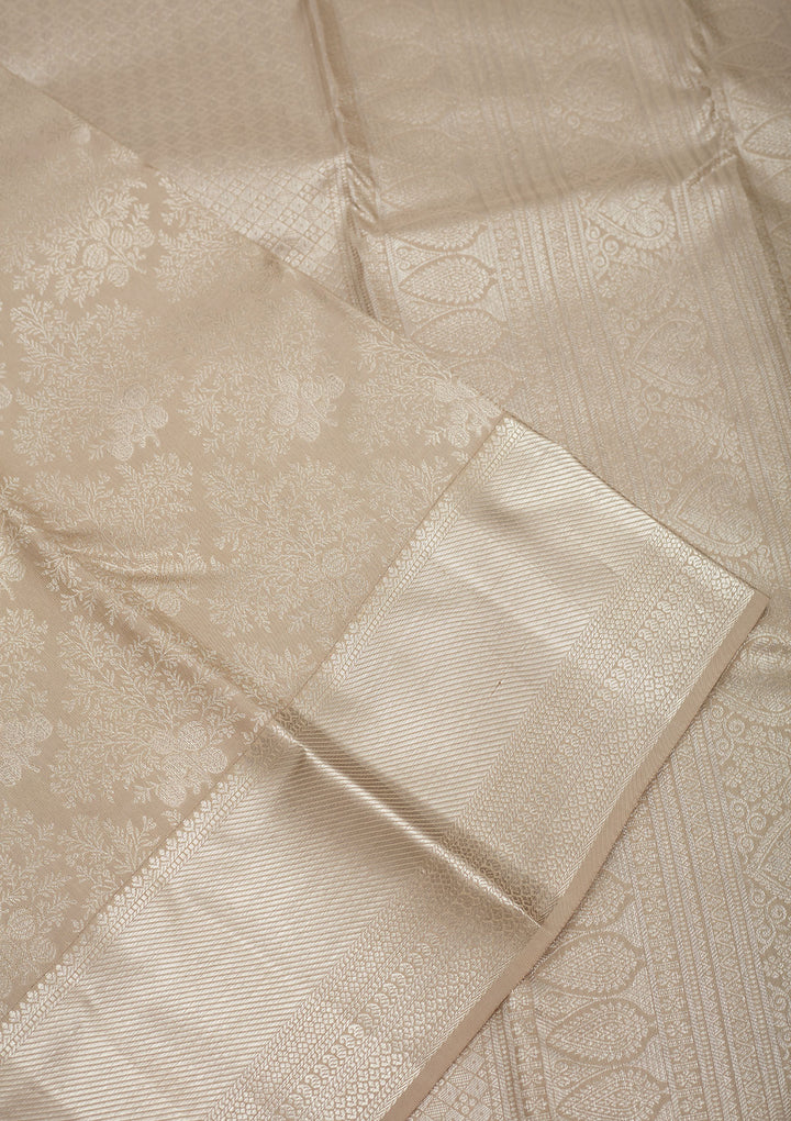Gold Zariwork Pure Silk Saree