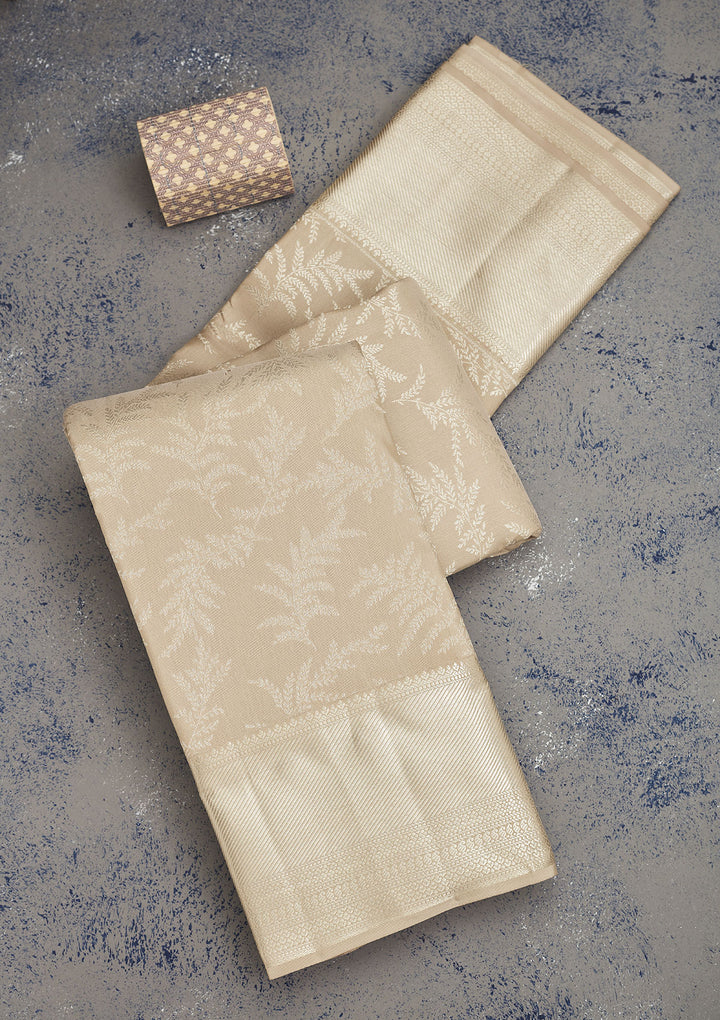Gold Zariwork Pure Silk Saree