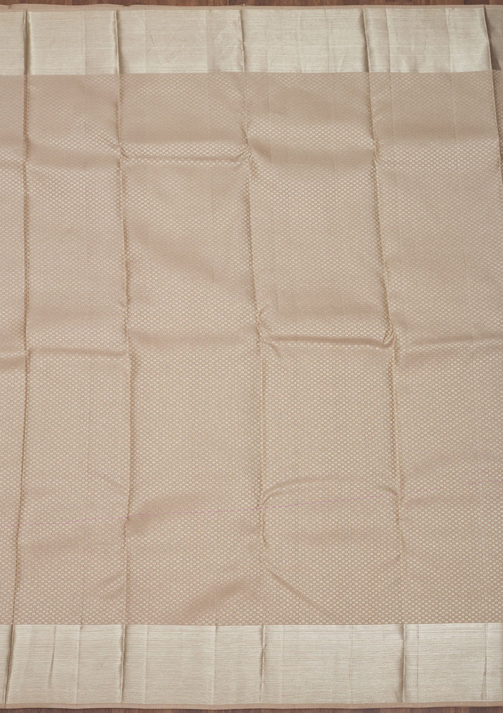 Gold Zariwork Pure Silk Saree