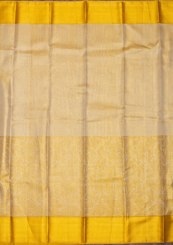 Gold Zariwork Pure Silk Saree