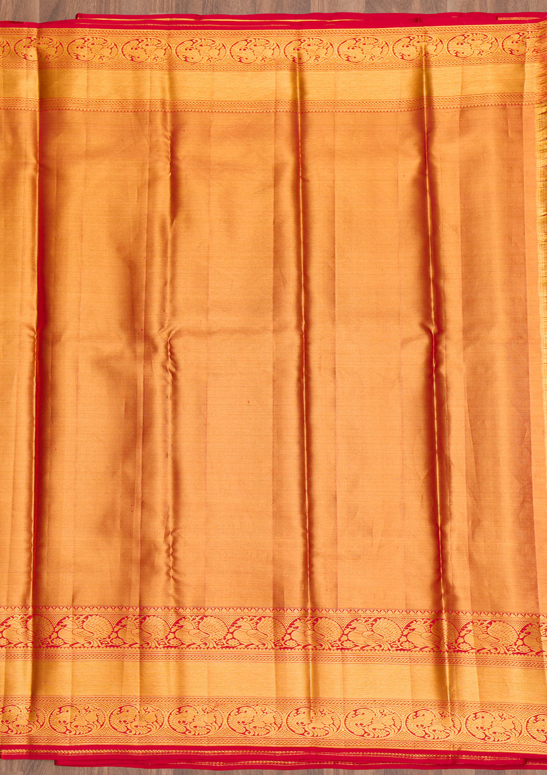 Gold Zariwork Kanjivaram Pure Silk Saree