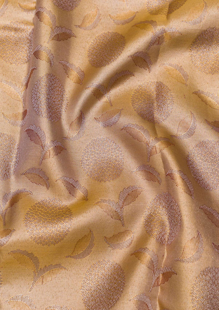 Gold Zariwork Kanjivaram Pure Silk Saree