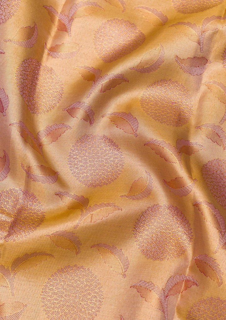 Gold Zariwork Pure Silk Saree