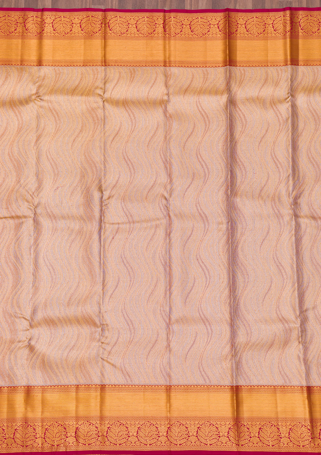 Gold Zariwork Pure Silk Saree