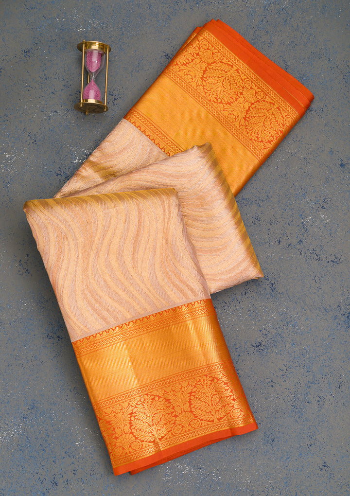 Gold Zariwork Pure Silk Saree