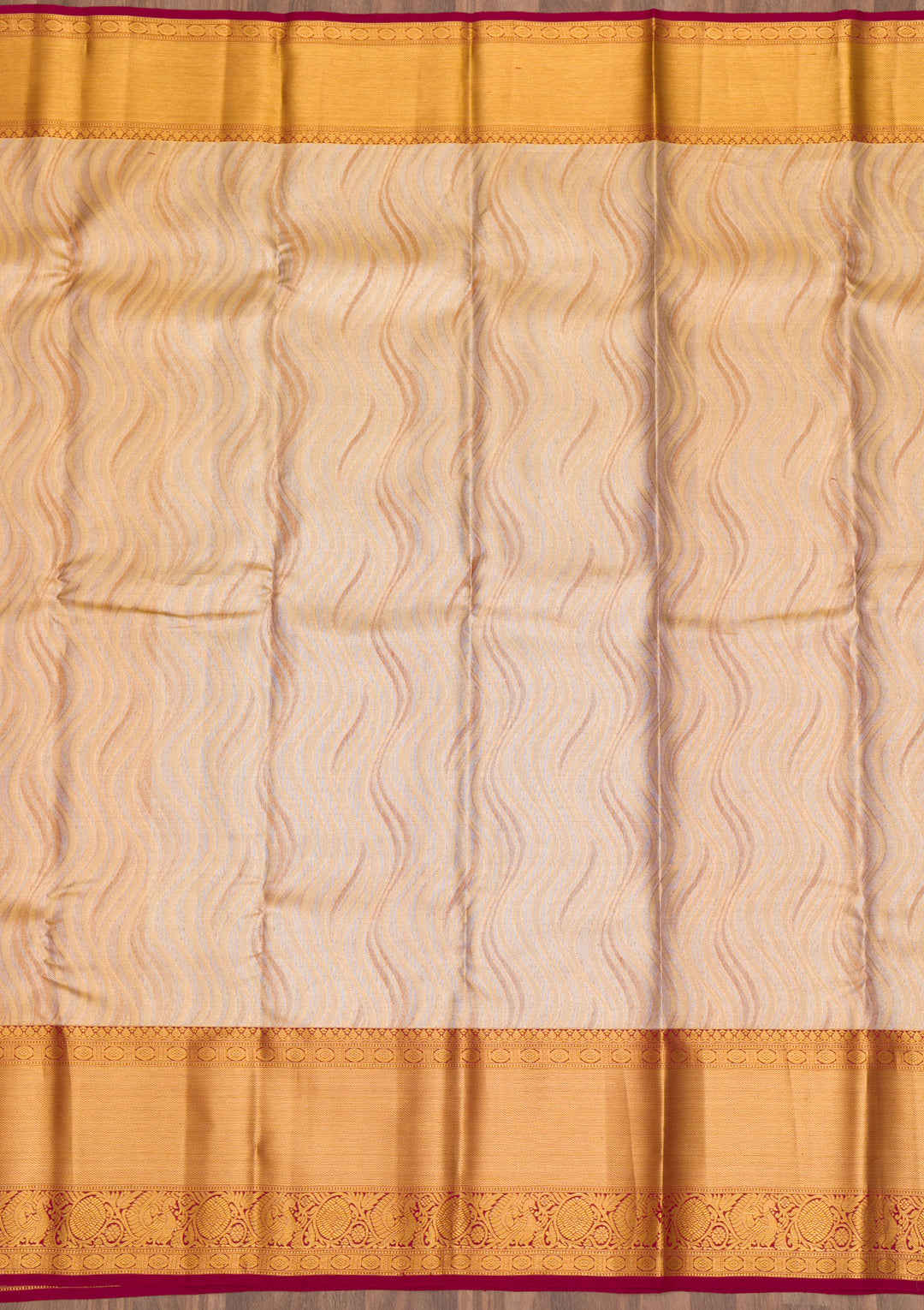 Gold Zariwork Pure Silk Saree