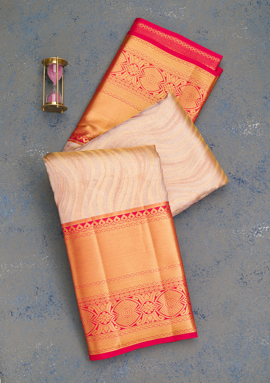 Gold Zariwork Pure Silk Saree
