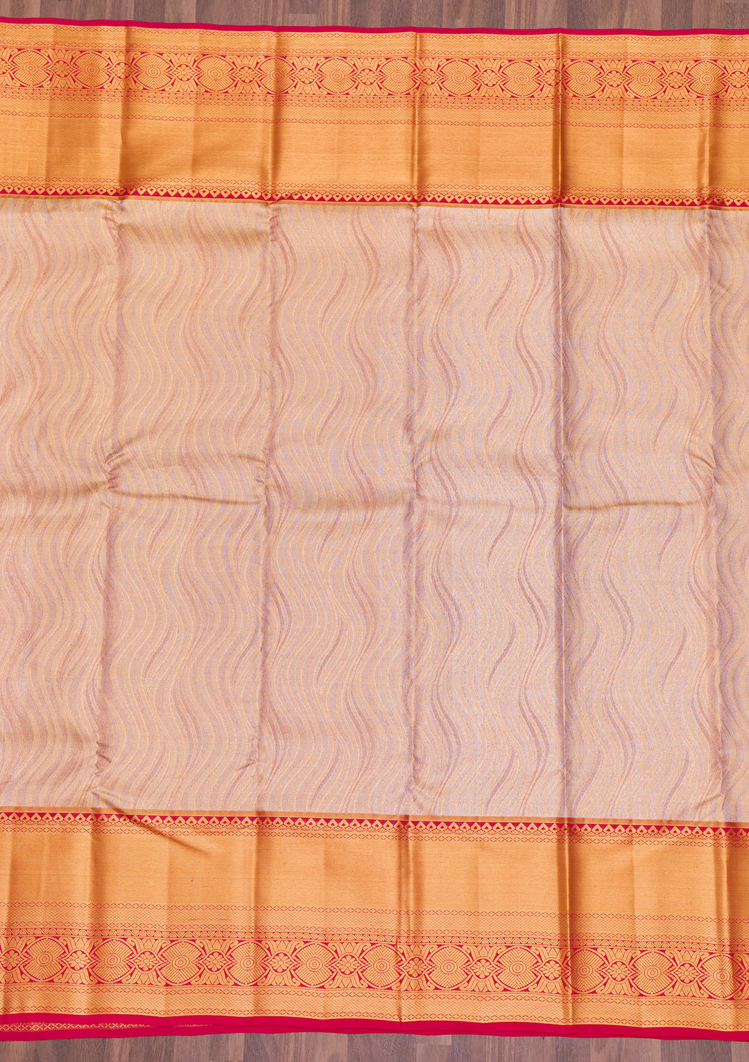 Gold Zariwork Pure Silk Saree