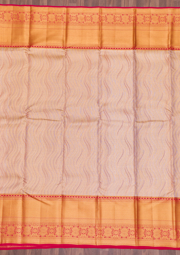 Gold Zariwork Pure Silk Saree