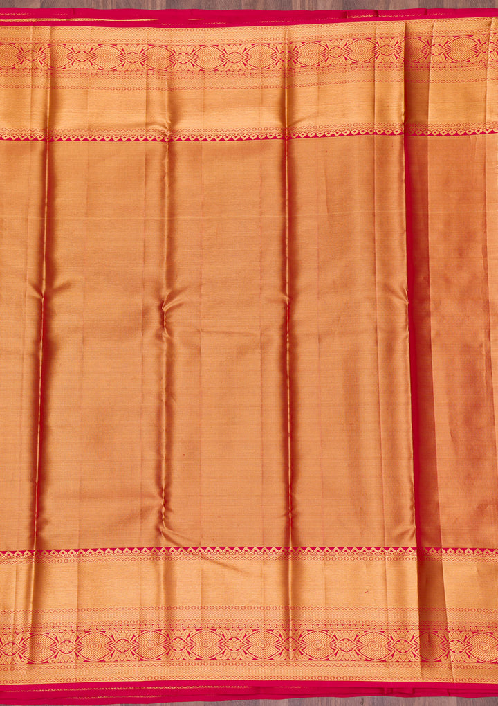 Gold Zariwork Pure Silk Saree