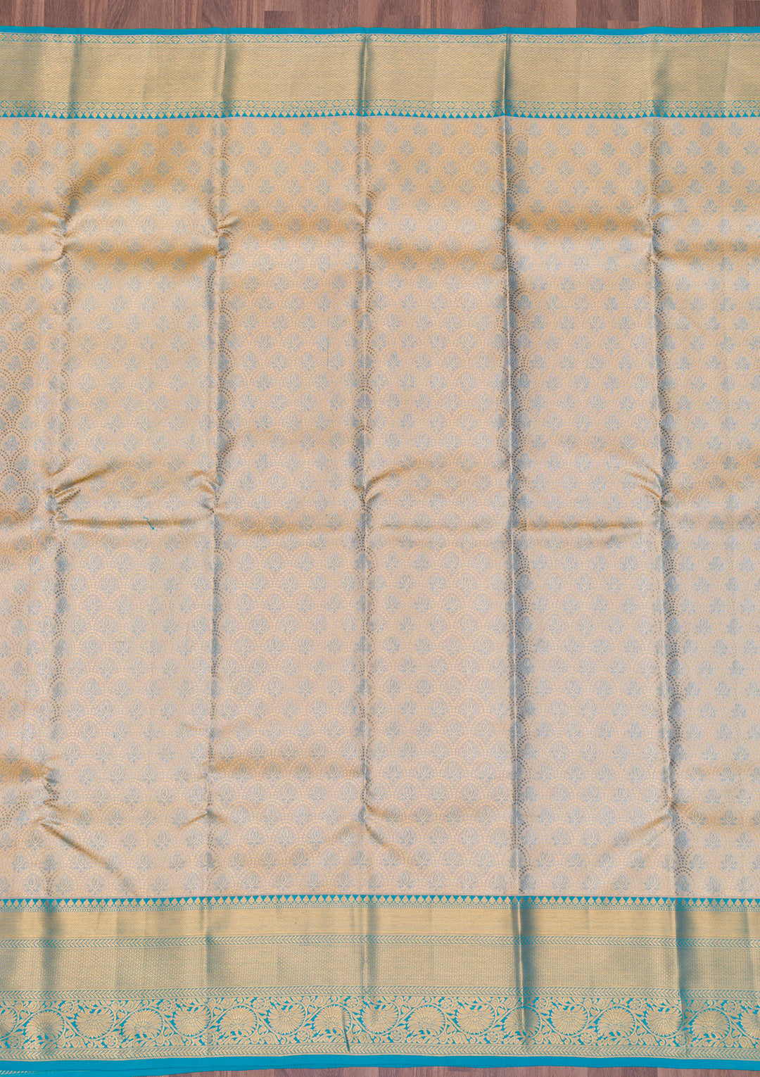 Gold Zariwork Banarasi Pure Silk Saree